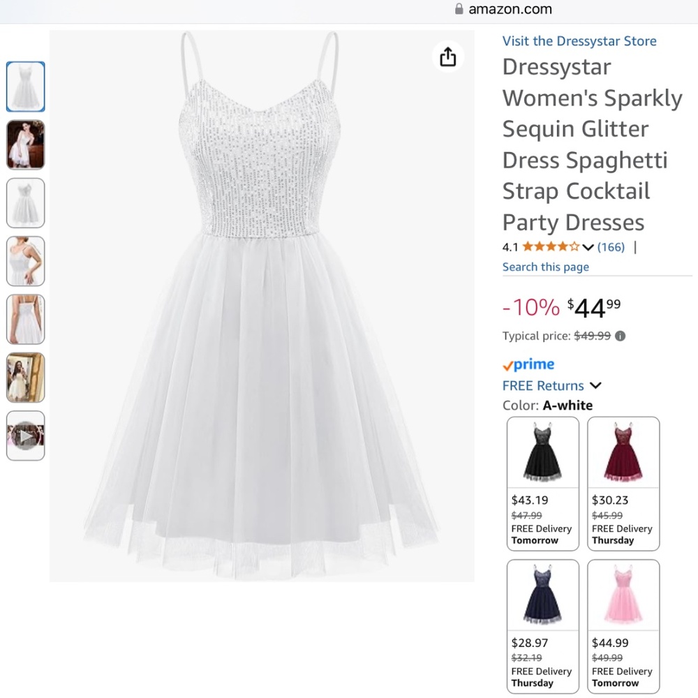 Dressystar sparkly sequin glitter dress